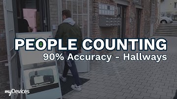 People Counting - 90% Accuracy - Hallways