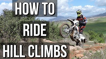 How to Hill Climb on a Dirt Bike| Enduro Riding Tip