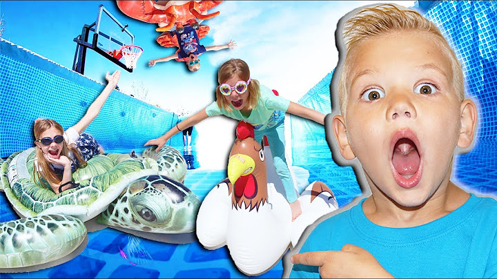 Don’t Fall Off The Float Or Your OUT With Lifeguard and Swamp Monster!