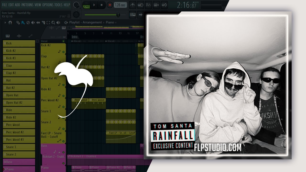 Tom Santa - Rainfall (FL Studio Remake)
