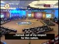 Qatar 2009 arab league summit gaddafis speech