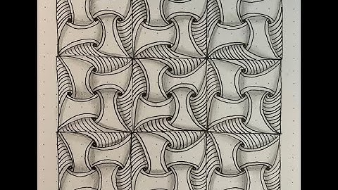 Really Telly One Zentangle Pattern