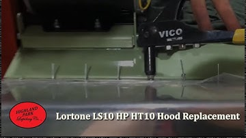 Lortone LS10 HP HT10 Hood Replacement