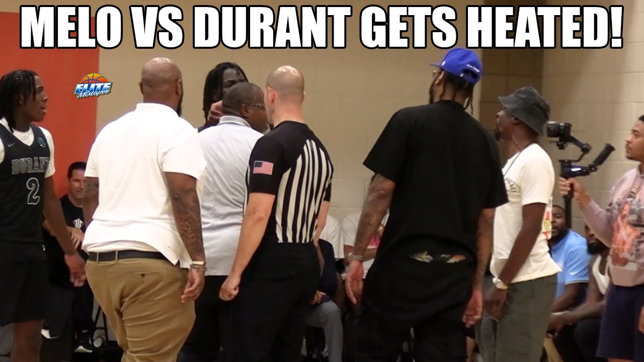 DON'T MESS WITH CARMELO! 🤬 Kiyan Anthony vs. Acaden Lewis - YouTube