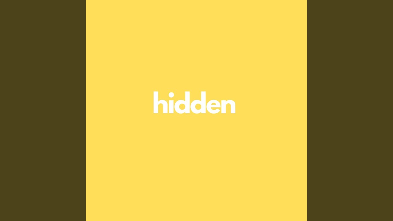 hidden auf YouTube ansehen hidden auf YouTube ansehen