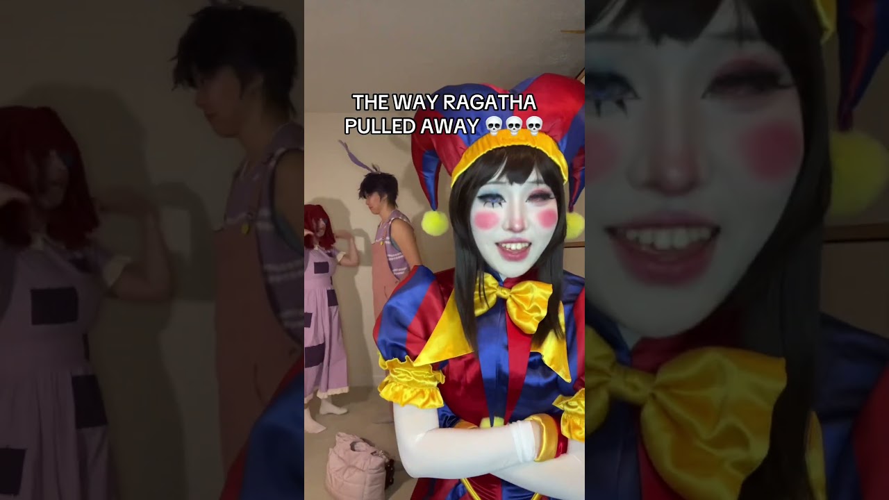 I didn’t expect that to happen 💀 #theamazingdigitalcircus #tadc #cosplay #glitchproductions #skit