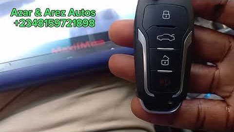 2010-15 Kia Sportage Key Fob & spare Programming By Autel IM508