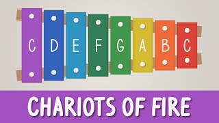 How to play Chariots of Fire on a Xylophone - Easy Songs - Tutorial