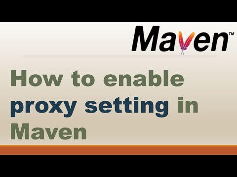 How to enable proxy setting in Maven || How to configure proxy settings in Eclipse?