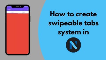 How to create Swipeable tabs system in Niotron Free aia | SM Coder | Niotron