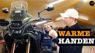 Handvatverwarming Installeren op je Motor - CFMoto 450 MT
