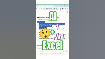 ChatGPT heeft een Excel-dashboard gebouwd #shorts #ytshorts #viral #onderwijs #leren