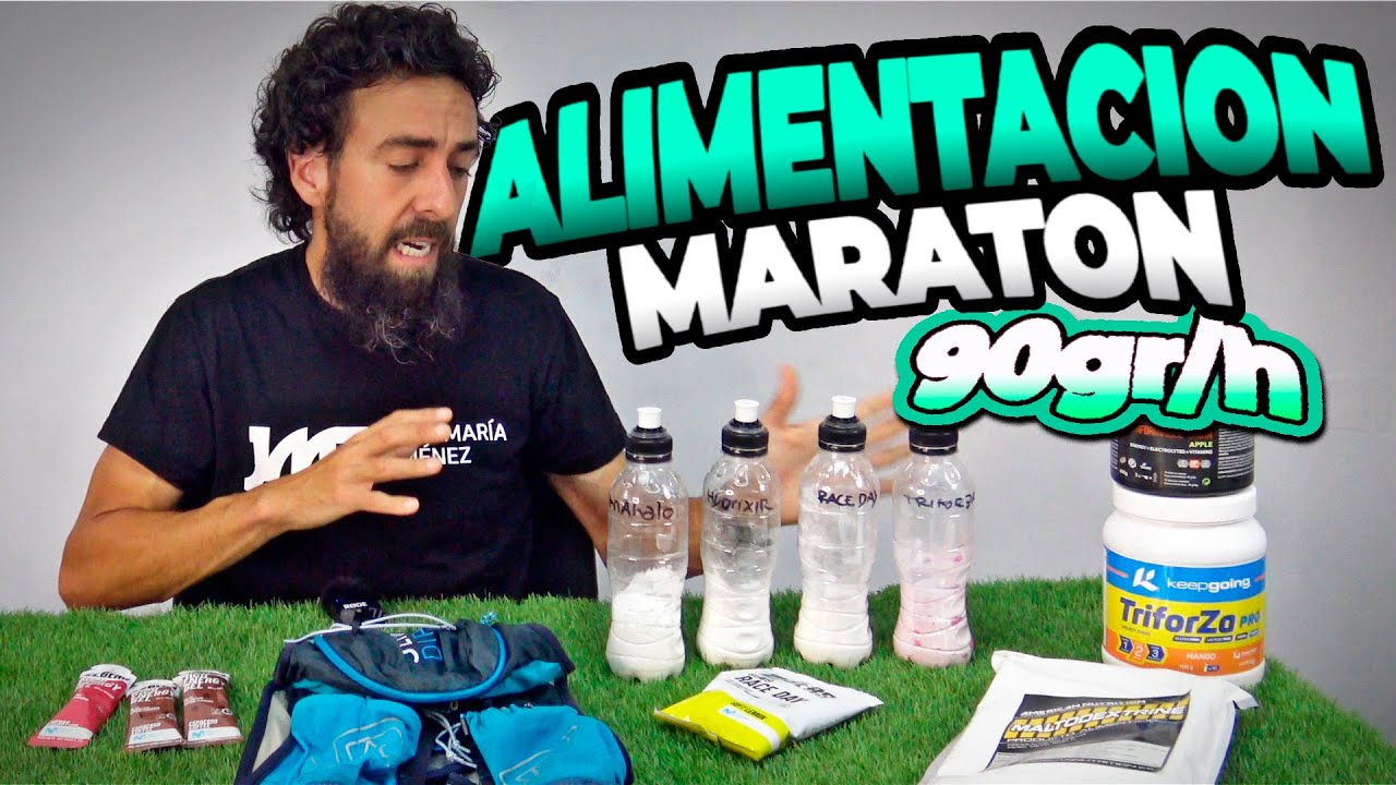 🍌🥖 ALIMENTACION para MARATON de MONTAÑA➡ TRAIL 🏃‍♂