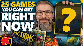New Board Game Releases & Restocks - Board Game Buyer's Guide!