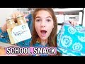 Back to School Prep - what I eat on a school day! what's in my lunch box