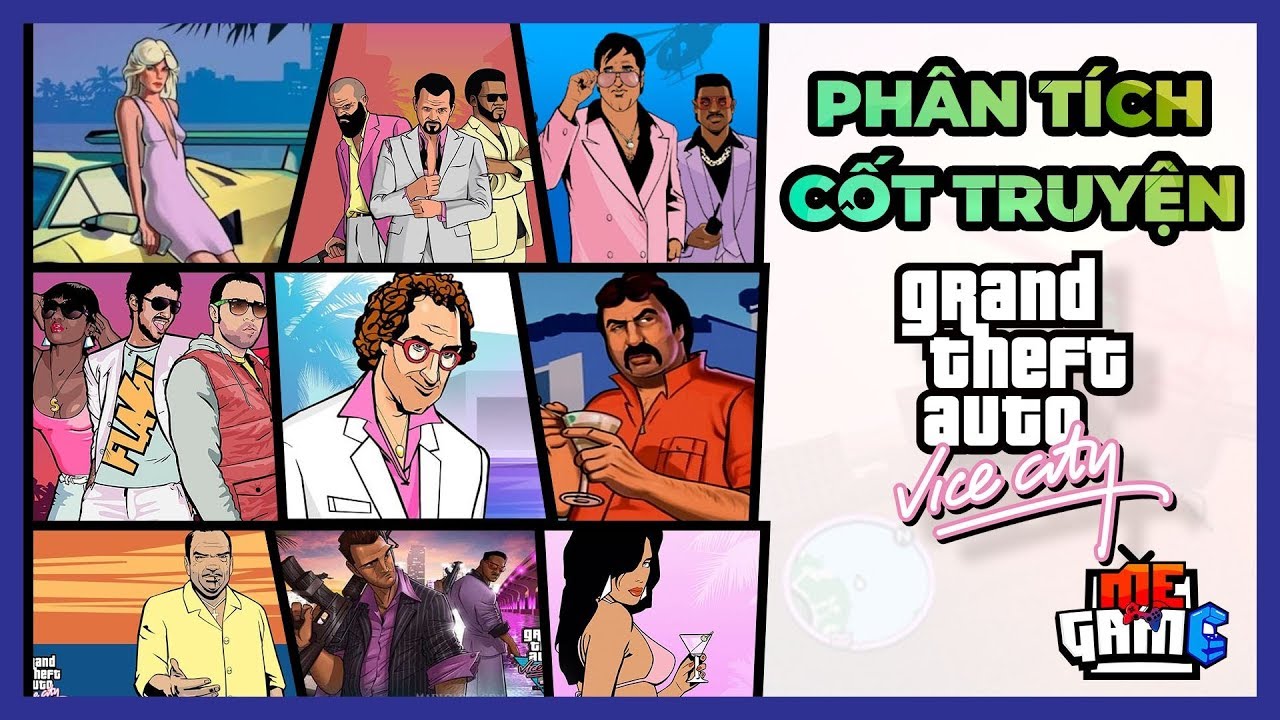 gta tokyo  Update  Phân tích cốt truyện Game: GTA VICE CITY | Story Explained - Game Tuổi Thơ | meGAME