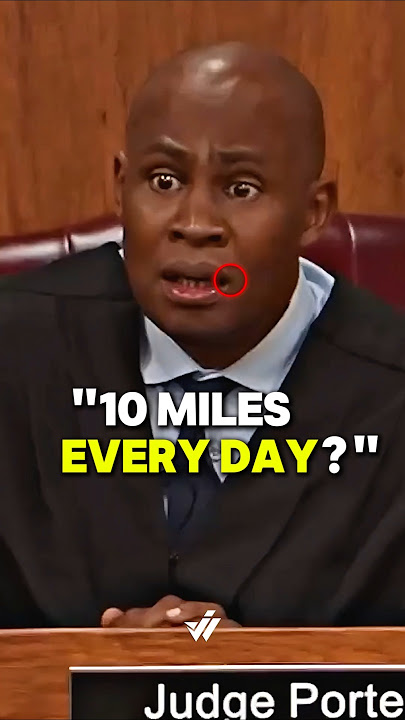 Judge SAVES Student Who Walks 10 Miles to Work 🥹