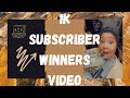 1K SUBSCRIBER GIVEAWAY WINNERS ( 5 MAMABEAR PREPPING WINNERS)