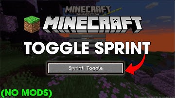 How To Turn On Toggle Sprint in Minecraft (Any Version)
