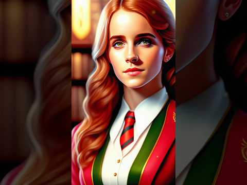 Hermione Granger (Emma Watson) A.I digital art #shorts