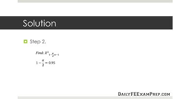 Daily FE Exam Prep Member Request - Probability and Statistics 1 - Confidence Intervals