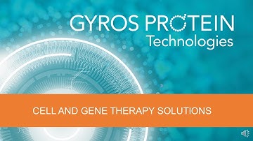 Gyrolab® platform for Cell and Gene Therapy development