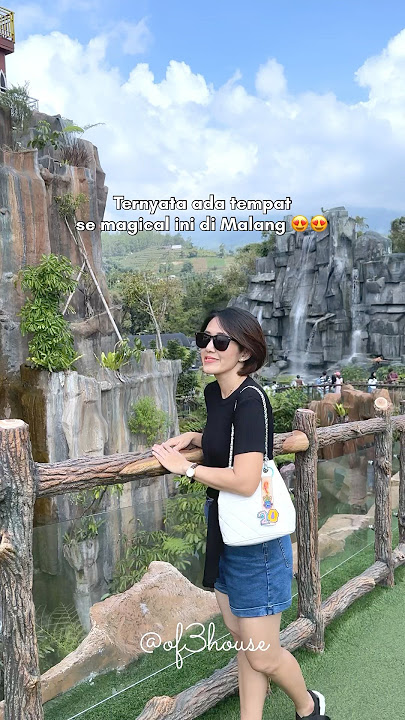 Berasa masuk ke dunia jurasic park padahal ini di malang lho😍