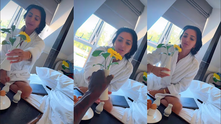 VYBZ KARTEL QUEEN SIDEM SERVES THE KING BREAKFAST IN BED&PICK HIM A SUNFLOWER IN LONDON UK 👀👂🥚🌻🇯🇲🇬🇧
