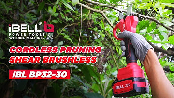 iBELL BP 32-30  Cordless Pruning Shears | Effortless Tree & Branch Cutting Machine| Garden scissors