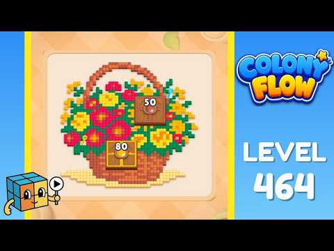 Colony Flow Level 464 Walkthrough Solution