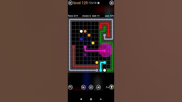 Flow Free   Rectangles Recttangle Pack Level 129