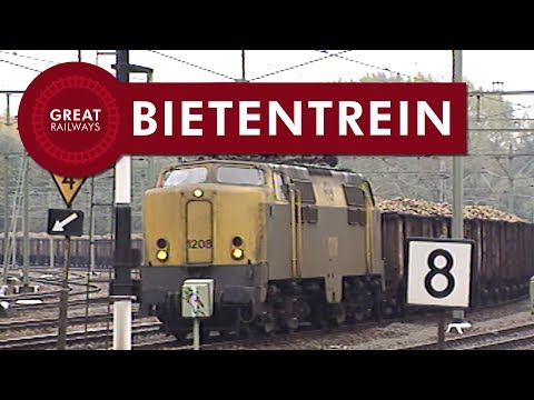 Bietentrein met een NS 1200 / Afscheid van het luchtspoor en de Hef in Rotterdam • Great Railways