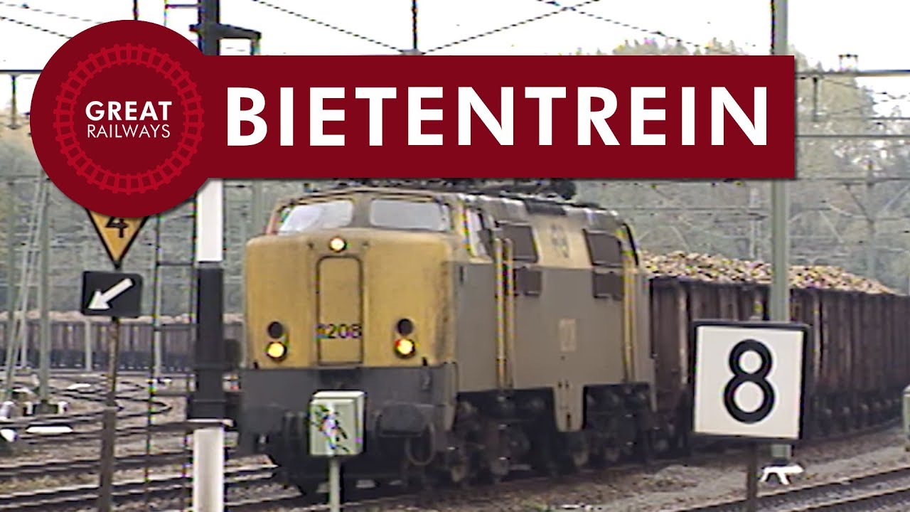 Bietentrein met een NS 1200 / Afscheid van het luchtspoor en de Hef in Rotterdam • Great Railways