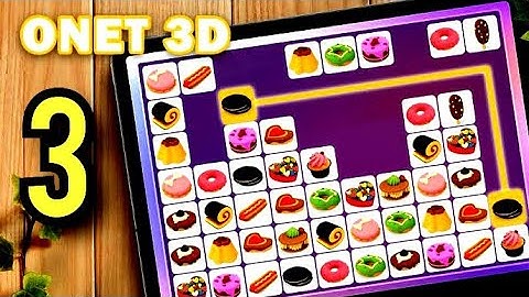 Onet 3D Classic Link Puzzle GamePlay Part 3