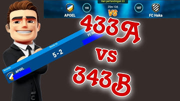 OSM TACTIC 2023 : ( With WEAKER SQUAD )...Beat 343B Pass Style