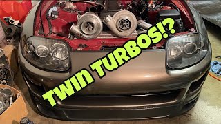 Supra Gets A New Turbo Setup!