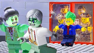 Protect zombie parents from humans - Lego Zombie Human Apocalypse