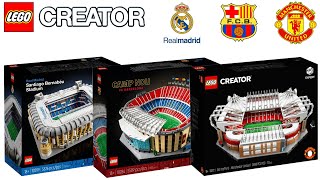 All LEGO Football Stadiums 20202022 Compilation/Collection Speed Build