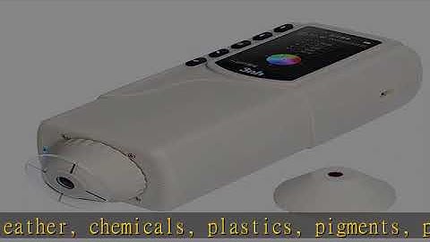 3nh Portable Handheld Colorimeter NR110 Accurate Color Difference Tester L A B Deviation Analyzer T