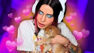 MOLLY MUESTRA SU NUEVO GATO A LAS CRYSTALS😱❤