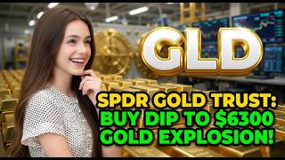 SPDR Gold Trust: Buy Dip to $6300 Gold Explosion! | GLD Stock Analysis