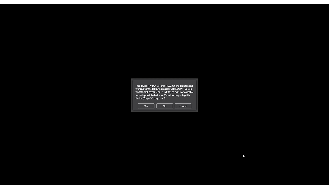 Render device error. Render device error