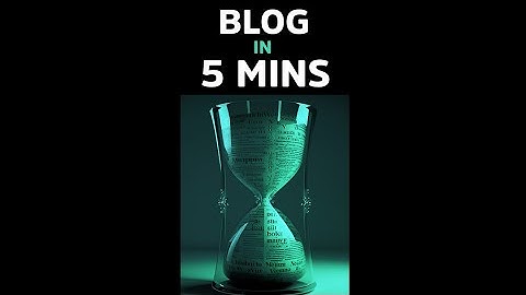 AI 5 Minute Blogging: The Ultimate Tool #shorts