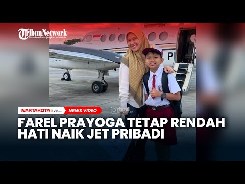 Farel Prayoga Tetap Rendah Hati Naik Jet Pribadi, Netizen Mutiara Dari Banyuwangi