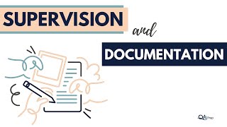 How to Supervise Documentation