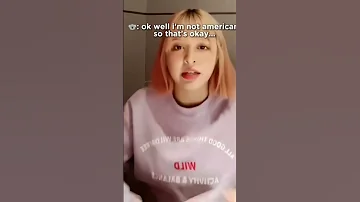 Lily Well I M Not American So That S Okay Nmixx Lily 
