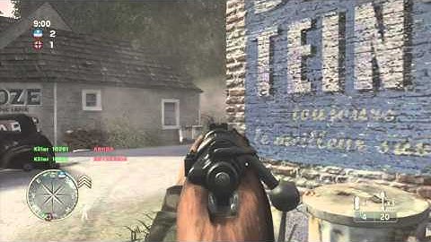 Call of Duty 3 - Dicken/CL0NE/N0 Scope - Les Ormes CTF Part 4