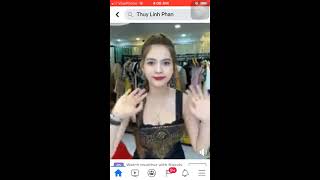 Gái Đẹp Facebook Lén Coi Livestream Bán Hàng Dù Đàn Ông V Beautyful Girl