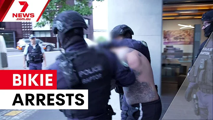 Hells Angels arrested for defying police orders | 7NEWS