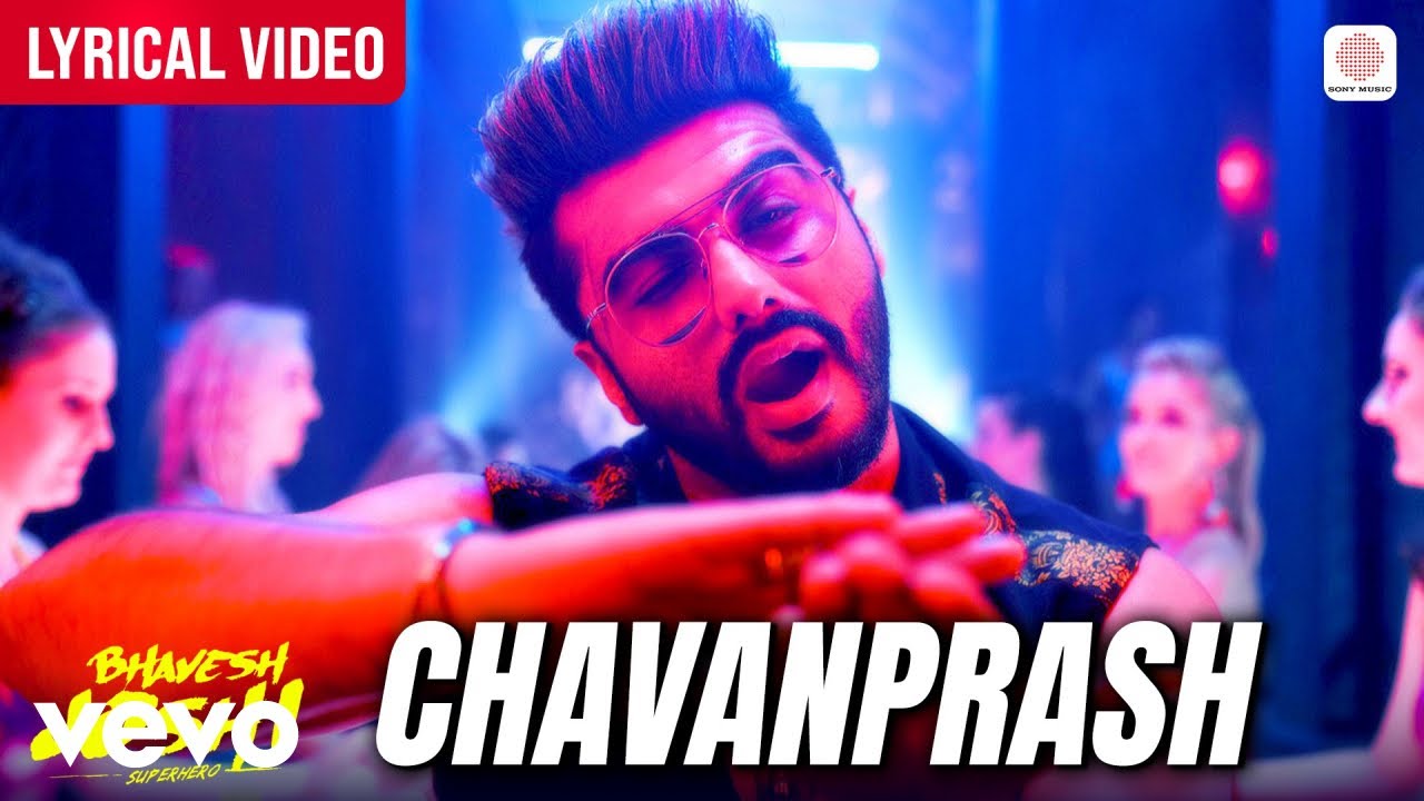 Chavanprash - Lyrical Video | Arjun Kapoor | Amit Trivedi | Divya Kumar | Bhavesh Joshi Superhero poster
